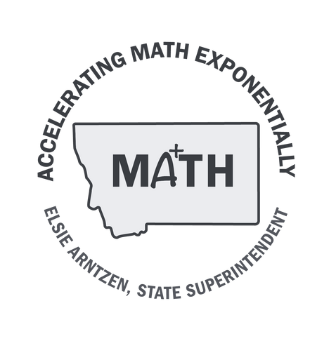 accelerating math exponentially Elsie Arnzen, State Superintendent, OPI Logo 