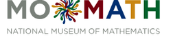 the logo for the national museum of mathematics