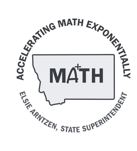 accelerating math exponentially Elsie Arnzen, State Superintendent, OPI Logo 